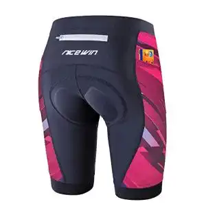 Fahrradhose damen nicewin radlerhose mit sitzpolster 4d