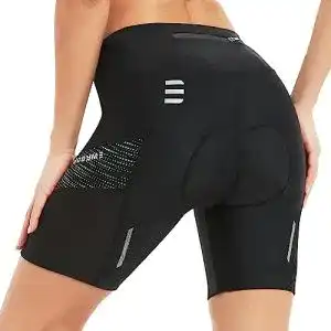 Fahrradhose damen nooyme radlerhose damen gepolstert 4d