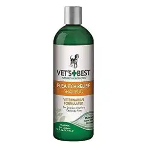 Flohshampoo hund vets best floh juckreiz relief hundeshampoo
