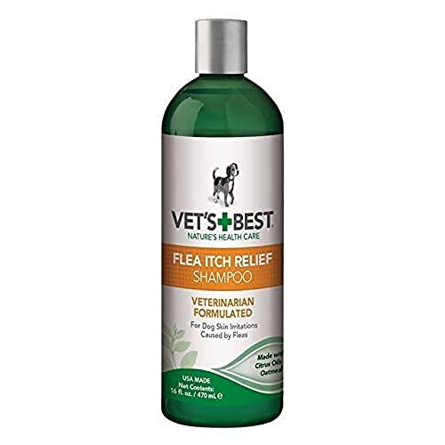 Flohshampoo-Hund Vet’s Best Floh Juckreiz Relief Hundeshampoo