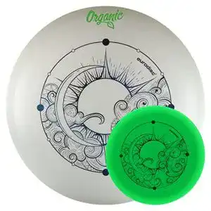 Frisbee eurodisc 175g nightglow organic ultimate disc moon