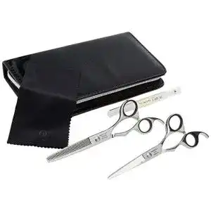 Friseurscheren olivia garden silkcut scherenset mit 2 scheren