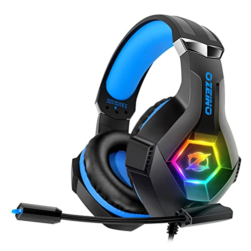 Gaming-Headset Ozeino Gaming Headset für PS4 PS5 PC, PS4 Headset