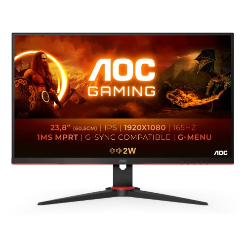 Gaming-Monitor (24 Zoll) AOC Gaming 24G2SPU, FHD Monitor