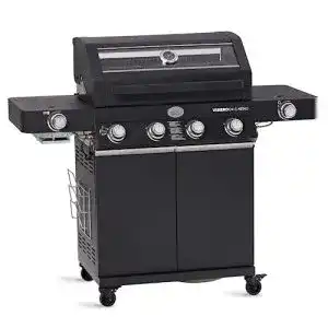 Gasgrill schwarz roesle bbq station videro g4 s nero vario