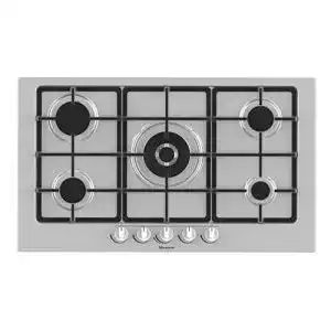 Gaskochfeld 90 cm hisense gm973xf gaskochfeld 5 kochzonen