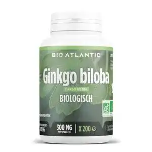 Ginkgo tabletten bio atlantic ginkgo biloba bio 300mg