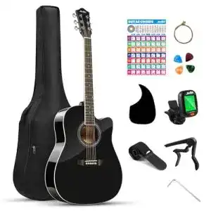 Gitarren moukey akustik gitarre 4 4 groesse fuer anfaenger