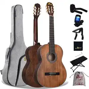 Gitarren winzz konzertgitarre 4 4 erwachsene klassische gitarre