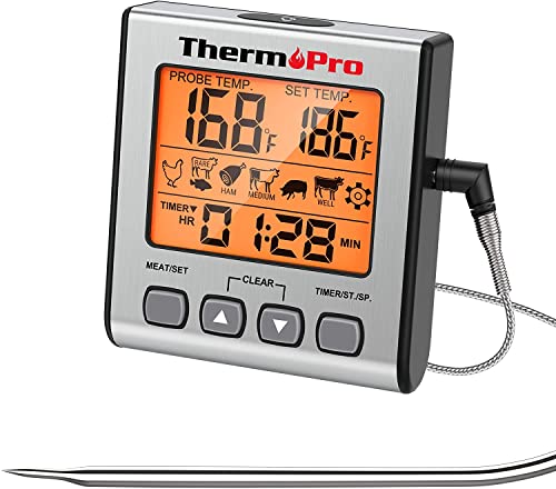 Grillthermometer ThermoPro Digitales Grill-Thermometer