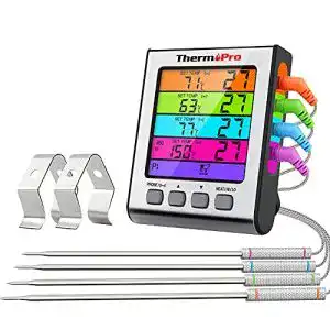 Grillthermometer thermopro tp17h digitales grill thermometer