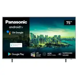 Grosser fernseher panasonic tx 75lxw724 189 cm led fernseher