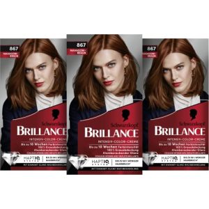 Haarfärbemittel Brillance Intensiv-Color-Creme 867 Mahagonibraun