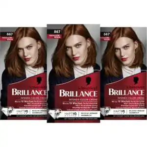 Haarfaerbemittel brillance intensiv color creme 867 mahagonibraun