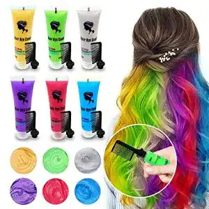 Haarfaerbemittel byhoo fuer dunkles haar temporaere haarfarbe