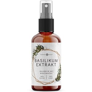 Haarkur gegen Haarausfall Nordic Pure Basilikum-Extrakt-Haarkur