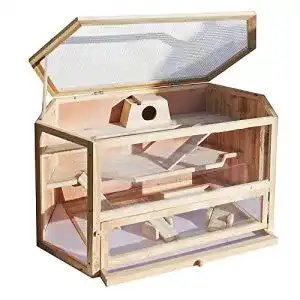 Hamsterkaefig wiltec xxl 3 etagen nagerkaefig 6 eckig