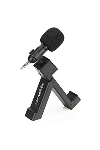 Handy-Mikrofon Amazon Basics Mikrofon für Smartphones m. Clip