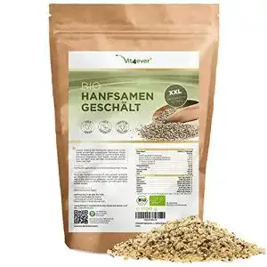 Hanfsamen vit4ever bio geschaelt 1100 g 11 kg