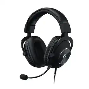 Headset logitech g pro x gaming over ear kopfhoerer mit blue voce