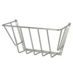 Heuraufe kerbl 3230 kleines modell verzinkt 56 x 29 5 x 23 cm