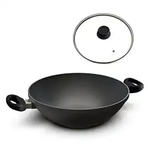 Hoffmann pfanne hoffmann grosser wok 32 cm i feste griffe