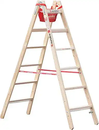 Holzleiter Format 4003311154055 Holz-Sprossenstehleiter