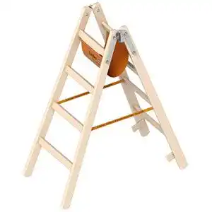 Holzleiter layher holzstehleiter 2x4 sprossen
