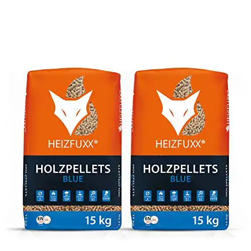 Holzpellets HEIZFUXX Blue Weichholz 6mm 15kg Sackware