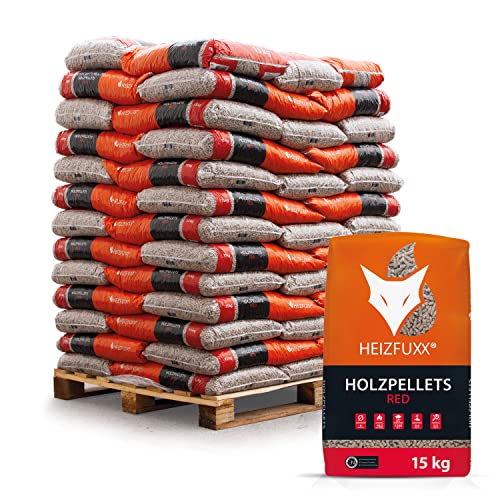 Holzpellet HEIZFUXX Red Heizpellets Hartholz Wood Pellet Öko