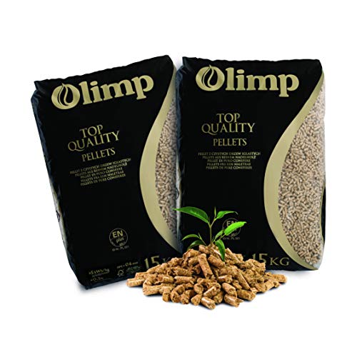 Holzpellet JSM-Brennholz, Olimp Premium-Qualität, Sackware 2 x