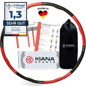 Hula-Hoop-Reifen zum Abnehmen KIANA SPORTS ® Hula Hoop Reifen