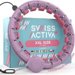 Hula-Hoop-Reifen zum Abnehmen Swiss Activa+ S2 Smart Hula Hoop Adult