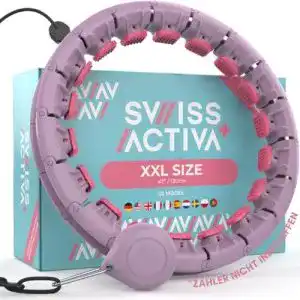 Hula hoop reifen zum abnehmen swiss activa s2 smart hula hoop adult