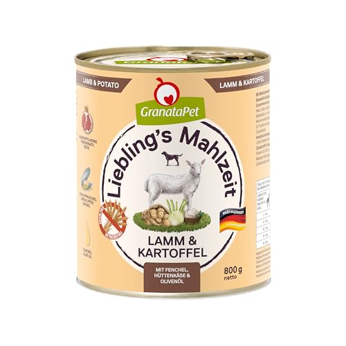 Hunde-Nassfutter GranataPet Liebling’s Mahlzeit Lamm & Kartoffel