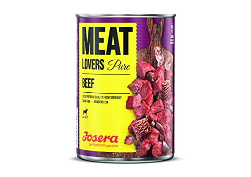 Hunde-Nassfutter Josera Meat Lovers Pure Beef, Nassfutter