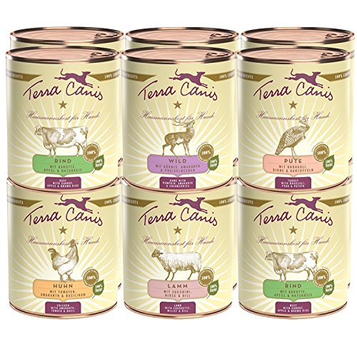 Hunde-Nassfutter Terra Canis Classic Hundefutter 12 x 800g Mix - hunde nassfutter terra canis classic hundefutter 12 x 800g