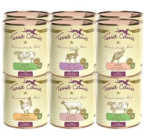 Terra Canis Classic Hunde-Nassfutter 12 x 800g Mix
