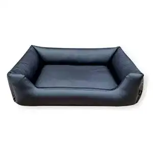 Hundebett kunstleder 4l textil mario wasserfestes hundebett
