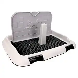 Hundetoilette qcwwy indoor hundetoepfchen tablett fuer hunde