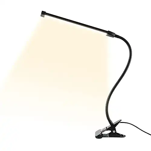 IKEA Wilktop 8W dimmbare Schreibtischlampe mit USB und 3 Farbmodi