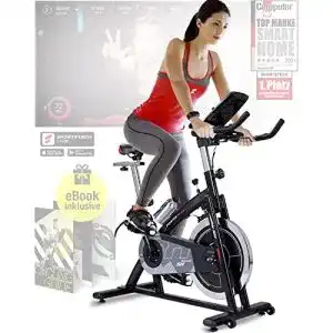 Indoor bike sportstech ergometer heimtrainer 22kg schwungrad