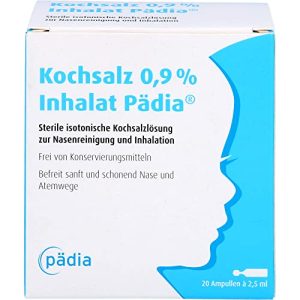 Inhalationslösung Kochsalz 0,9% Inhalat Pädia Ampullen 20X2.5 ml