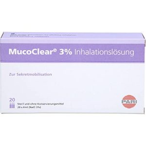 Inhalationslösung PARI Mucoclear 3% , 20 St. Ampullen