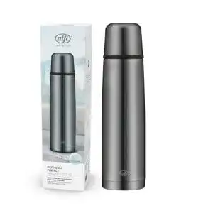 Isolierflasche 1 liter alfi isotherm perfect av 10l cool grey mat