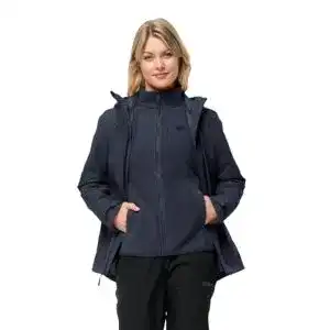 Jack wolfskin jacke damen jack wolfskin moonrise 3in1 jkt w