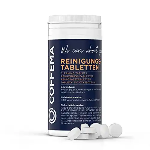 Kaffeefettlöser Coffema Reinigungstabletten für Kaffeevollautomaten