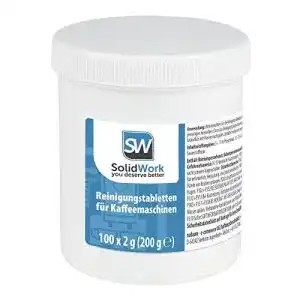 Kaffeefettloeser solidwork reinigungstabletten