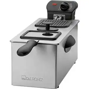 Kaltzonen fritteuse clatronic edelstahl fritteuse fr 3587 3 liter