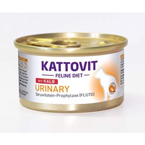 Katzenfutter (Urinary) Kattovit Katzenfutter Urinary Kalb 85 g, 24er